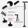 Baston Ortopedico Plegable Ajustable
