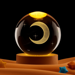 Lampara Esfera Media Luna
